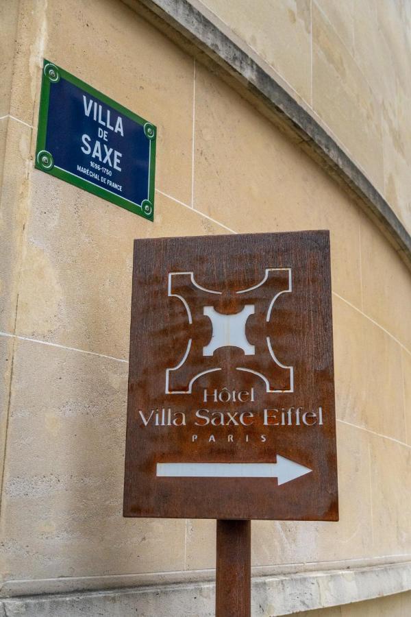 Hotel Villa Saxe Eiffel Paříž Exteriér fotografie